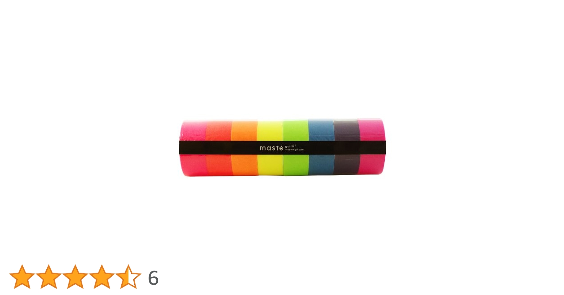 Amazon | マスキングテープ・8巻セット/マステ【カラーミックス